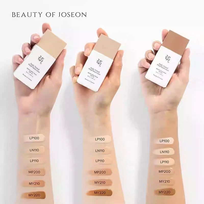 Beauty of Joseon crème correctrice quotidiens 데일리 톤 보정 크림 LP100 LN110 Sunscreen Essence 50ml